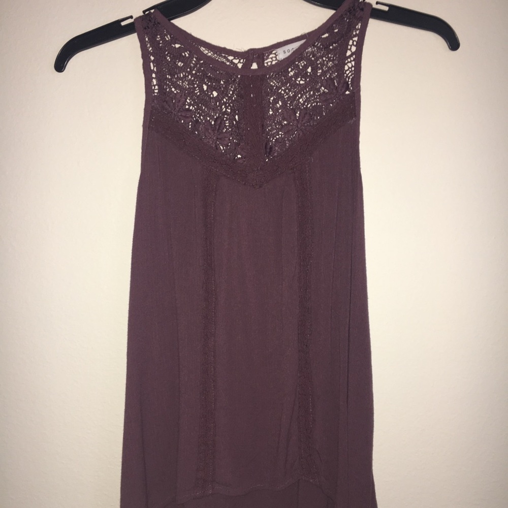 Purple blouse
